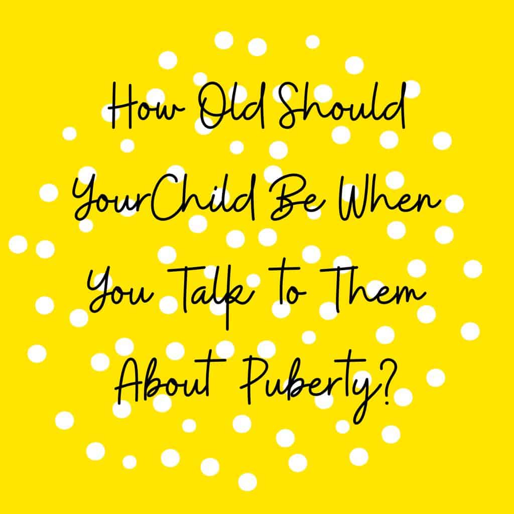 Talk with Your Son or Daughter About Puberty Amazing Me