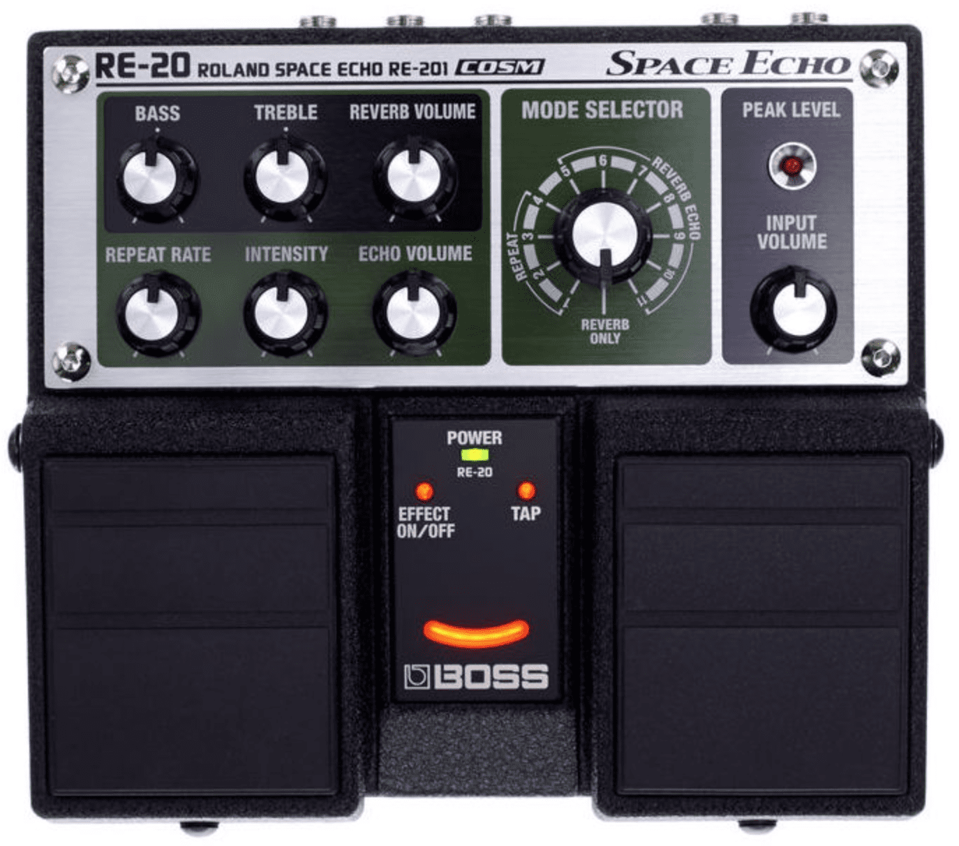 Test Boss RE20 Space Echo, BandechoSimulation AMAZONA.de