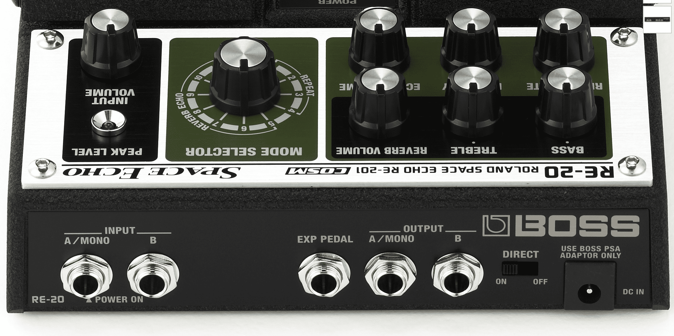 Test Boss RE20 Space Echo, TapeDelay Pedal AMAZONA.de
