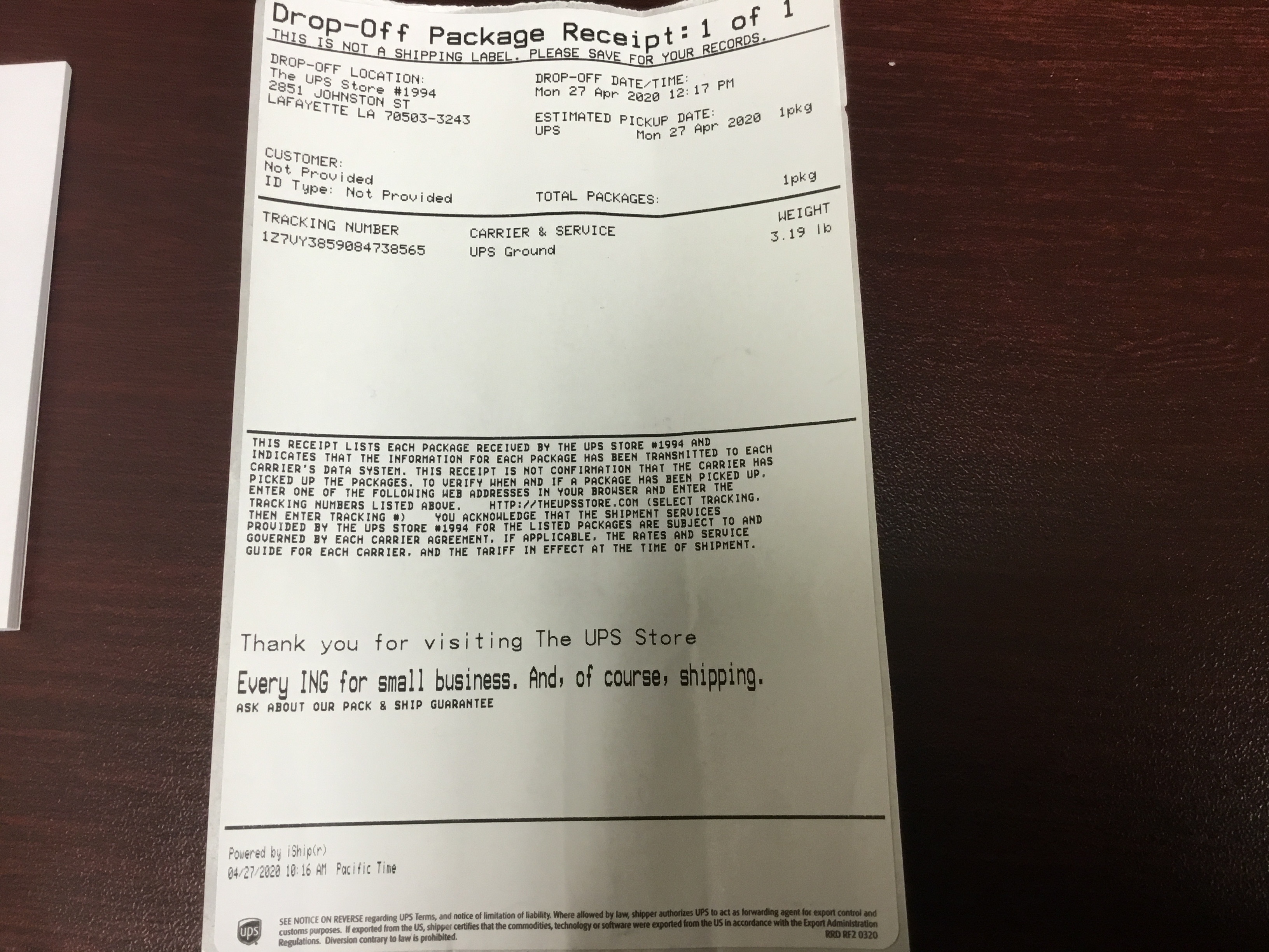 I returned a package to the UPS store using a QR code that I received from Amazon. It has been