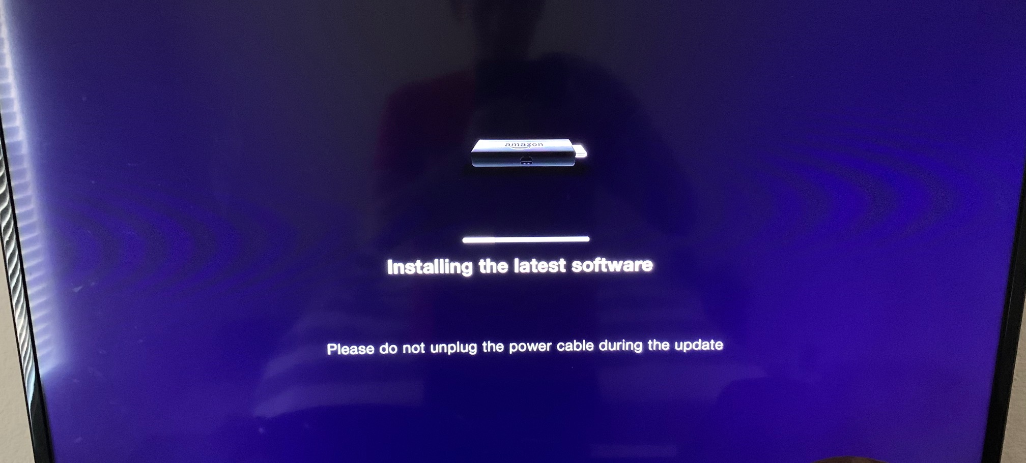 Fire Stick stuck in update loop