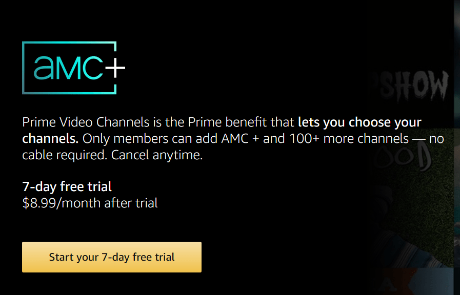 Where do you find the cost per month for subscriptions to the channels