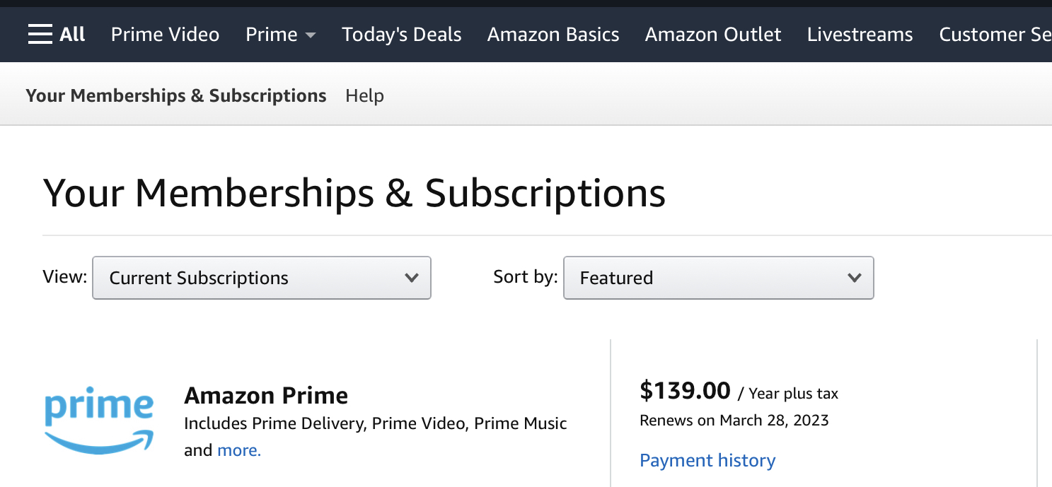 Prime Video and Gaming not recognizing Prime account