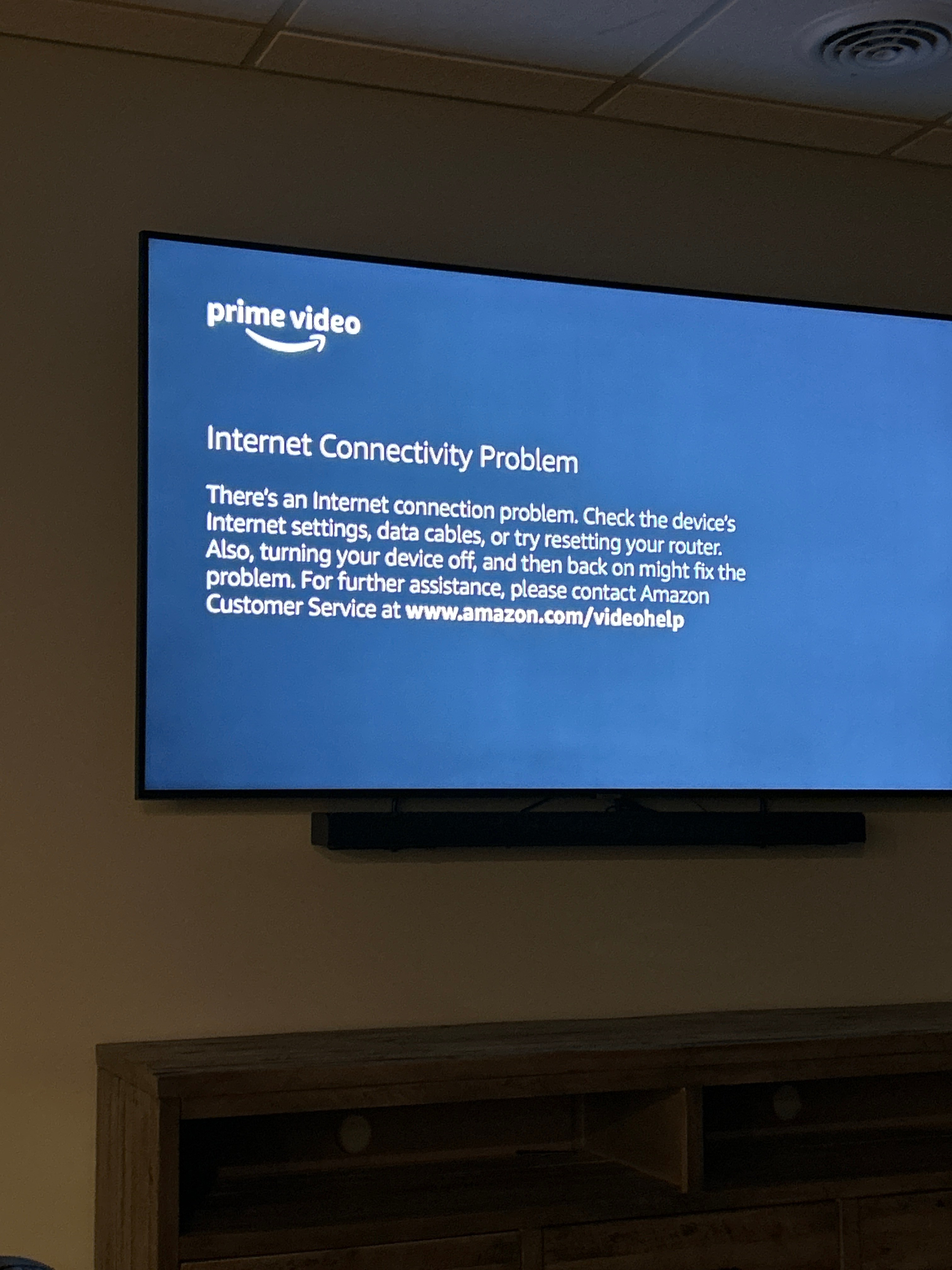Cannot access Amazon Prime Video on my Smart TV anymore