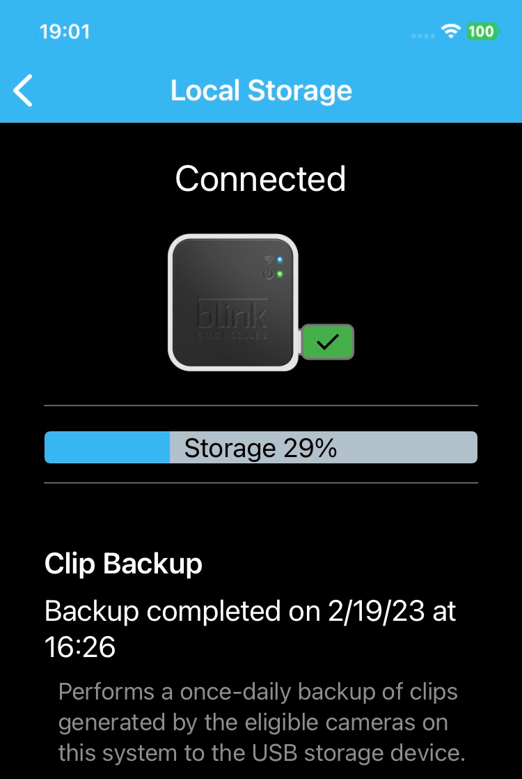 Clip backup failed Backup failed for home