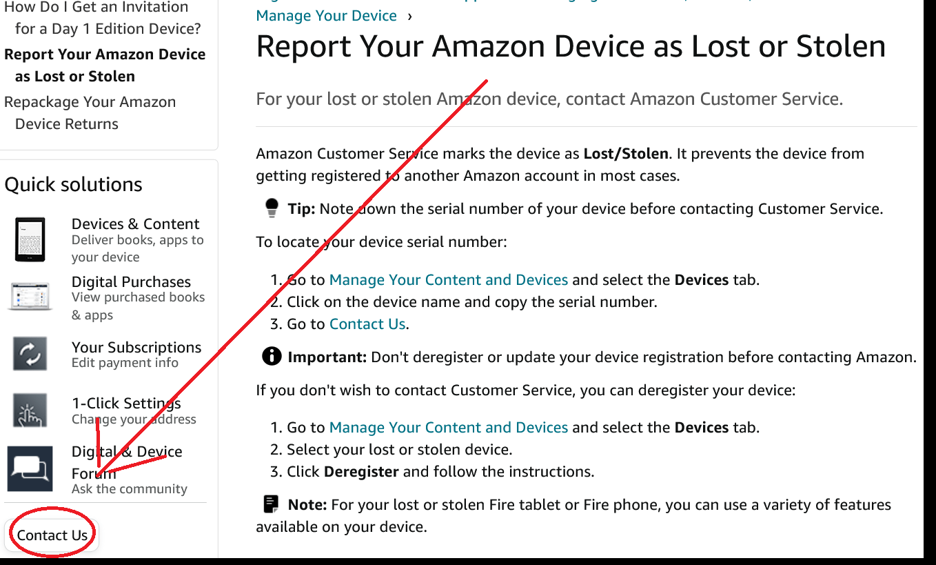 Finding Lost Kindle Paperwhite