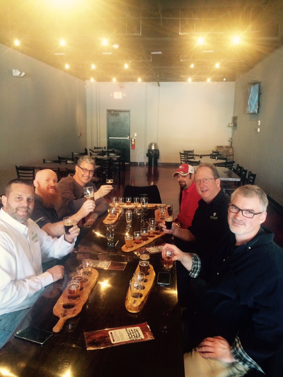 Amazon Hose Visits Red Cypress Brewery