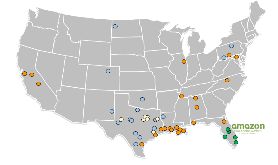 Amazon Hose and Rubber Provides Overnight and Air Shipping Services