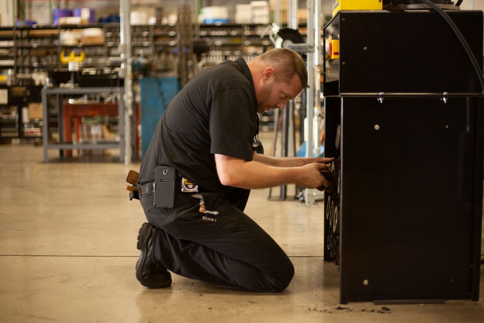 worker Amazon Hose and Rubber Company