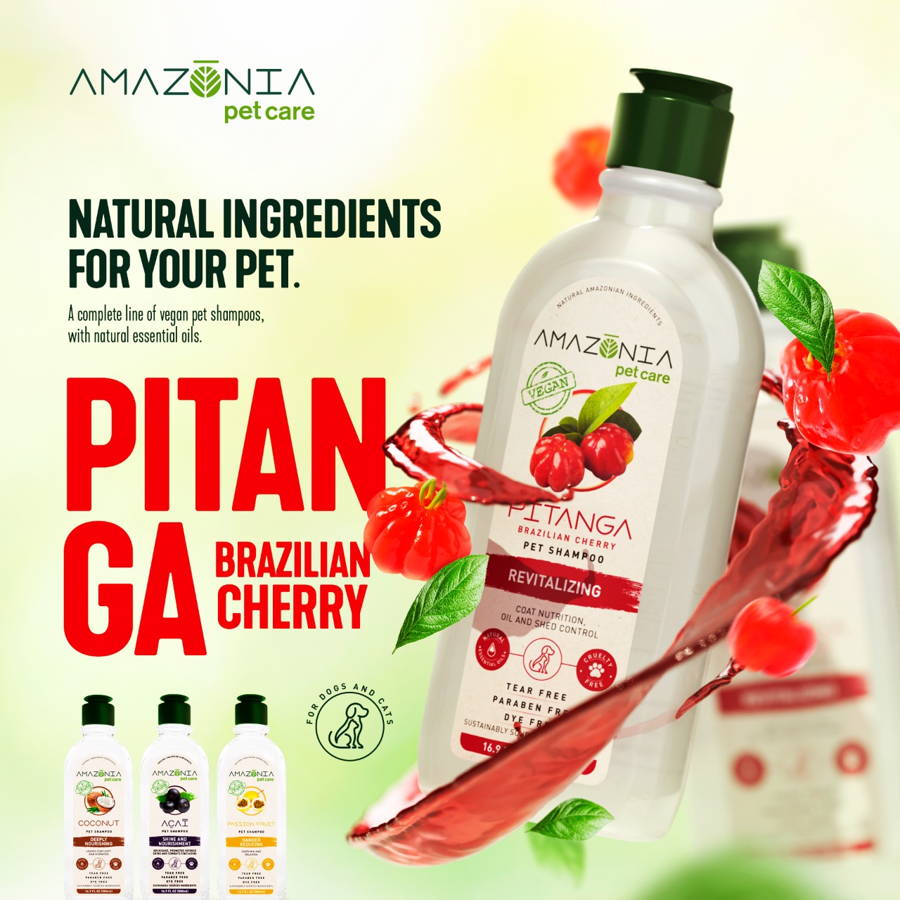Pitanga Shampoo Amazonia Pet Care