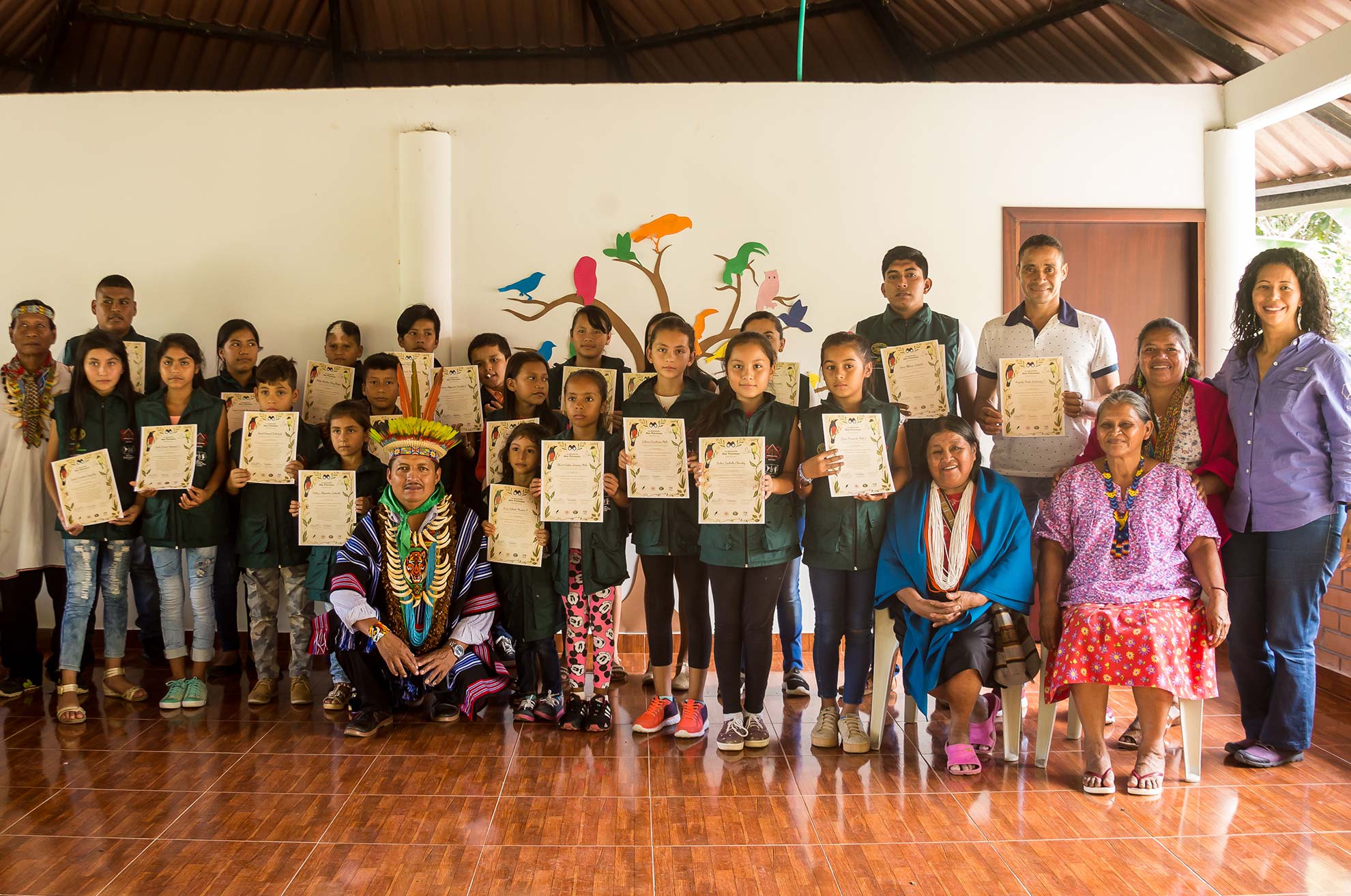 Training Children and Youth as Bird Watchers of the AmazonAndes