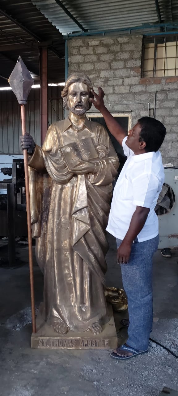 Goa Bronze Statue at SAN THOME MUSEUM Dr.B.R Ambedkar Bronze Statues