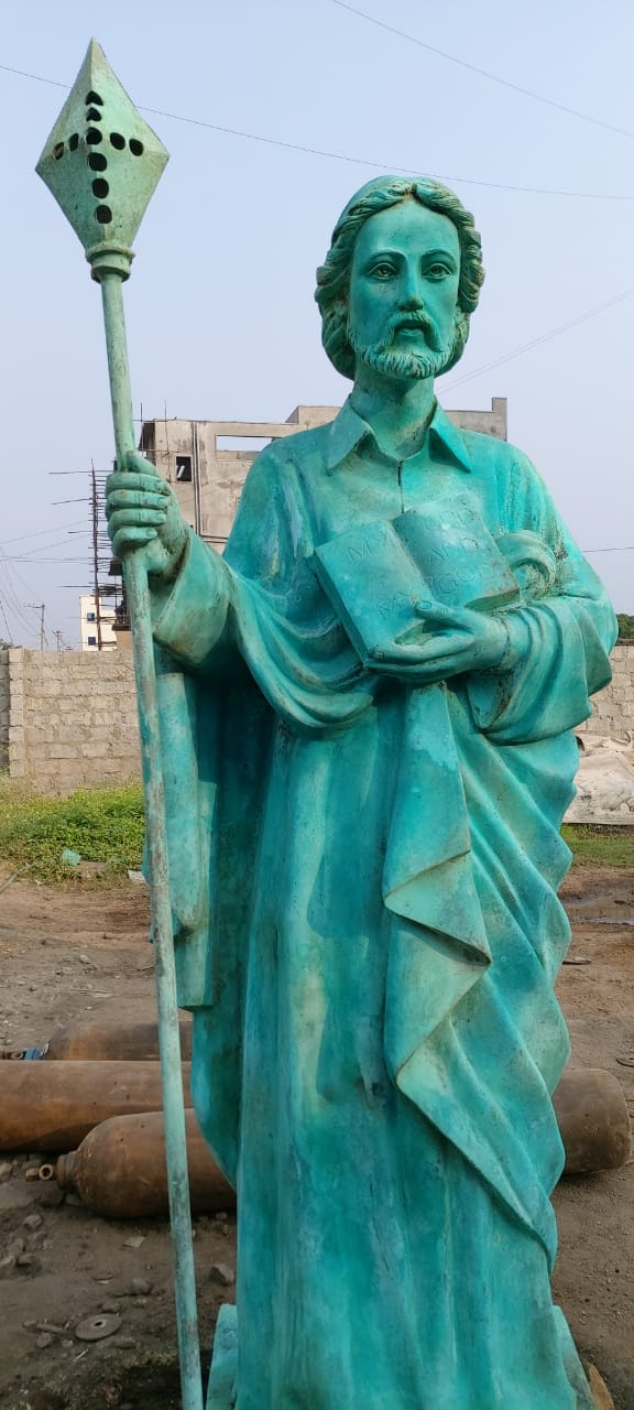 Goa Bronze Statue at SAN THOME MUSEUM Dr.B.R Ambedkar Bronze Statues