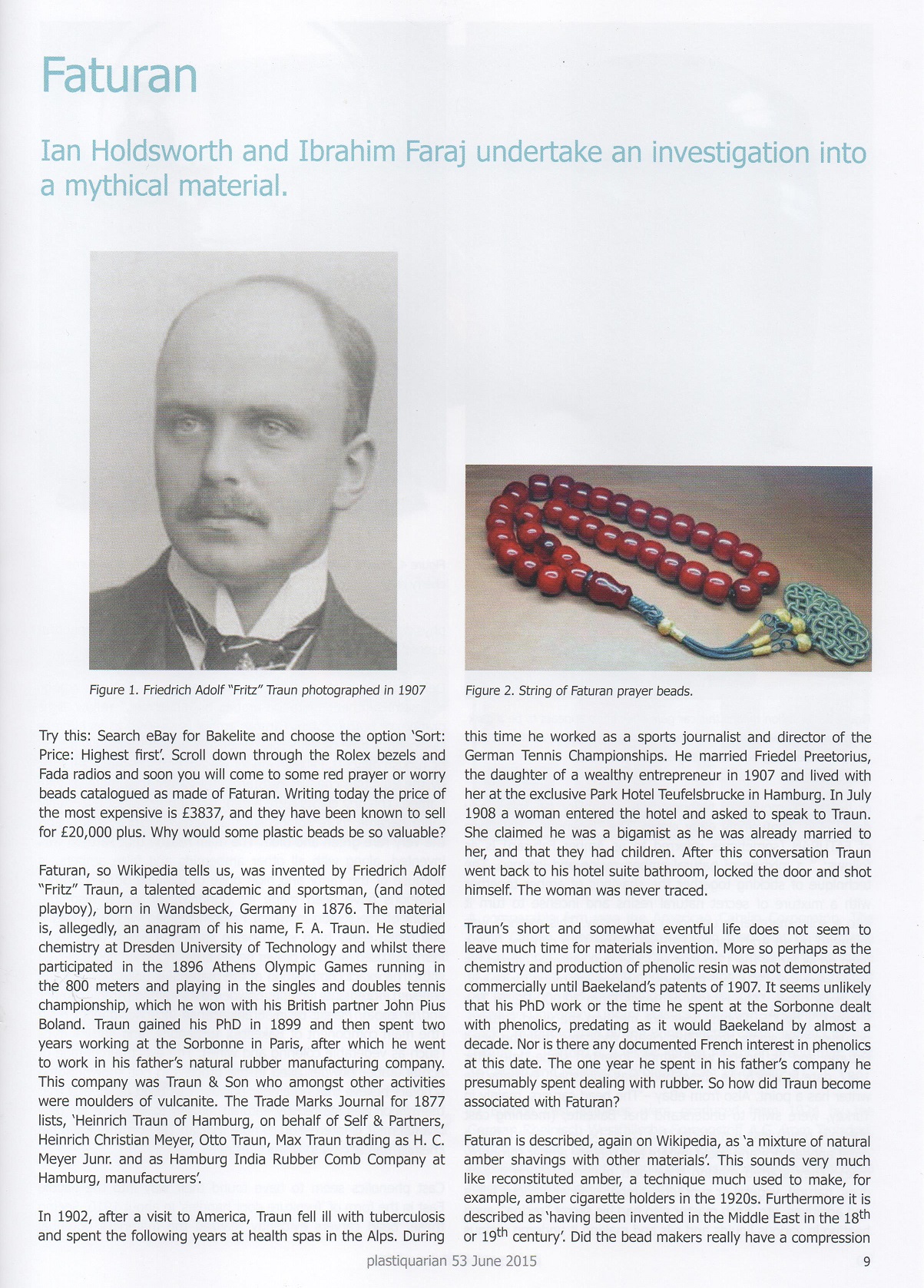 Journal Of The Plastics Historical Society June 2015 Amber Island