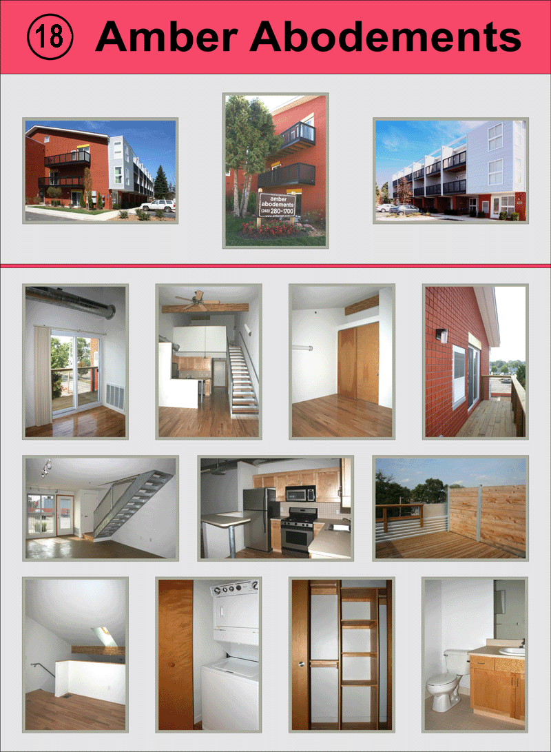 Amber Abodements Photo Board