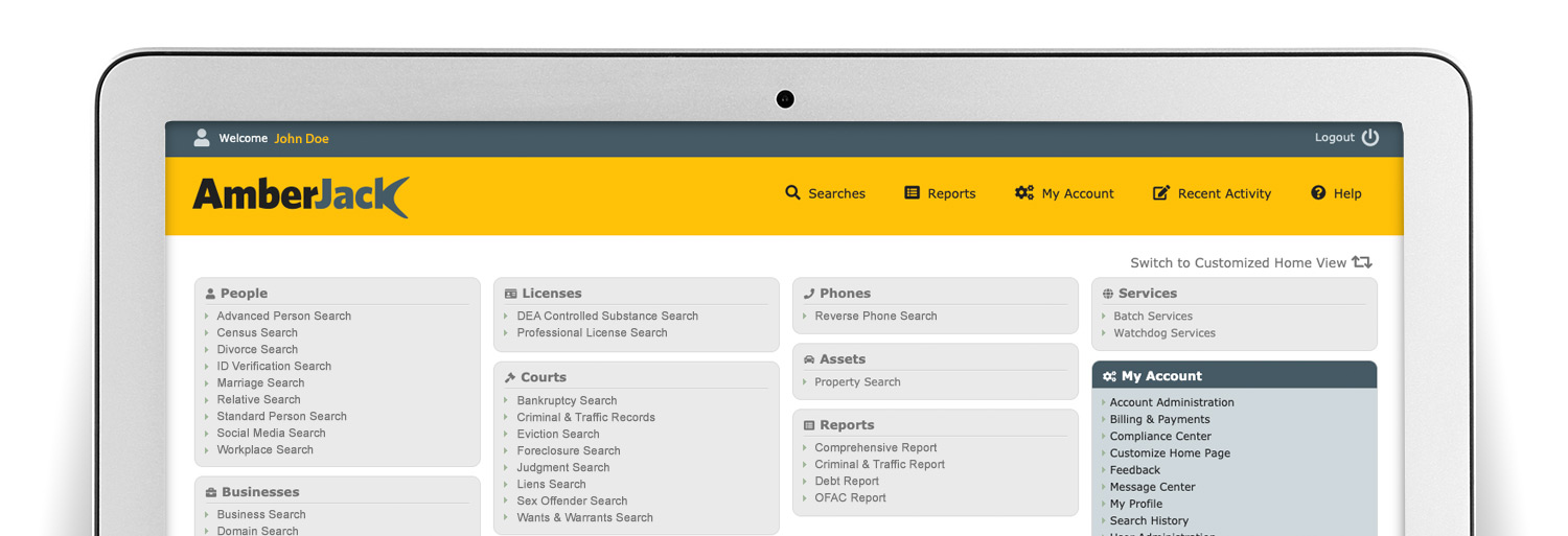 AmberJack Dive deeper for your data