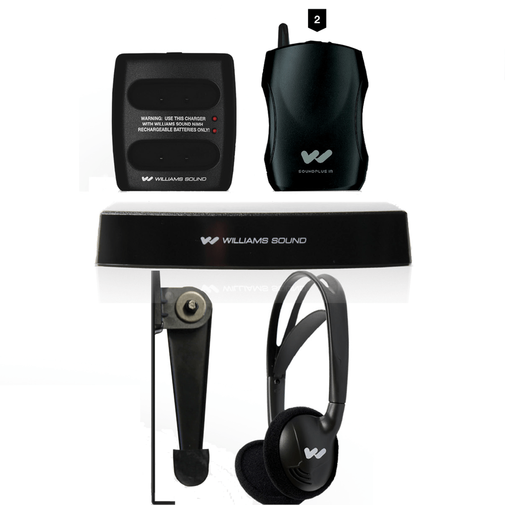 Small Area Infrared System 2 induction loop Amber Tech