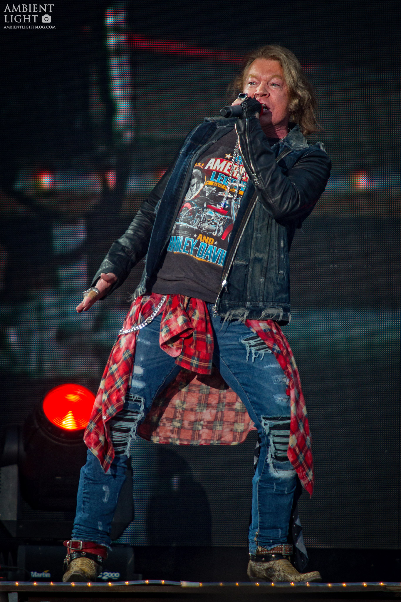 Guns N' Roses, Auckland NZ, 2017 Ambient Light