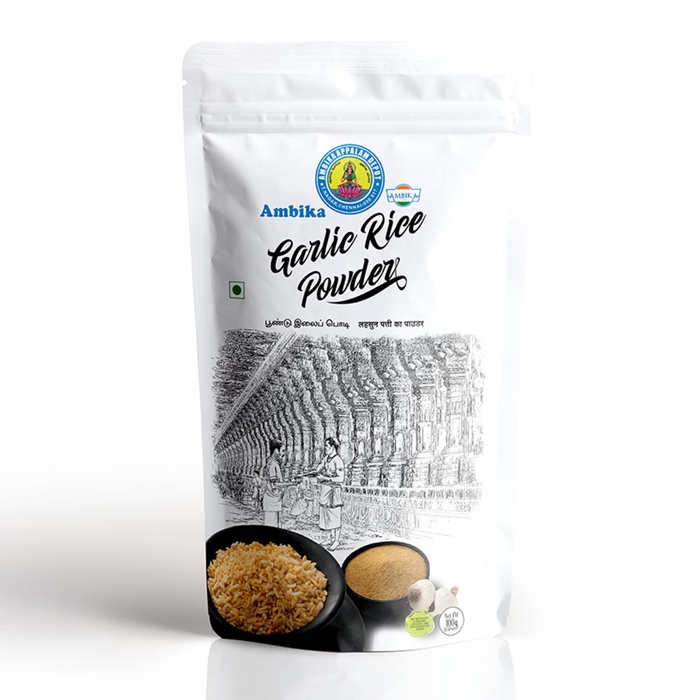 Garlic Rice Powder Ambika Appalam