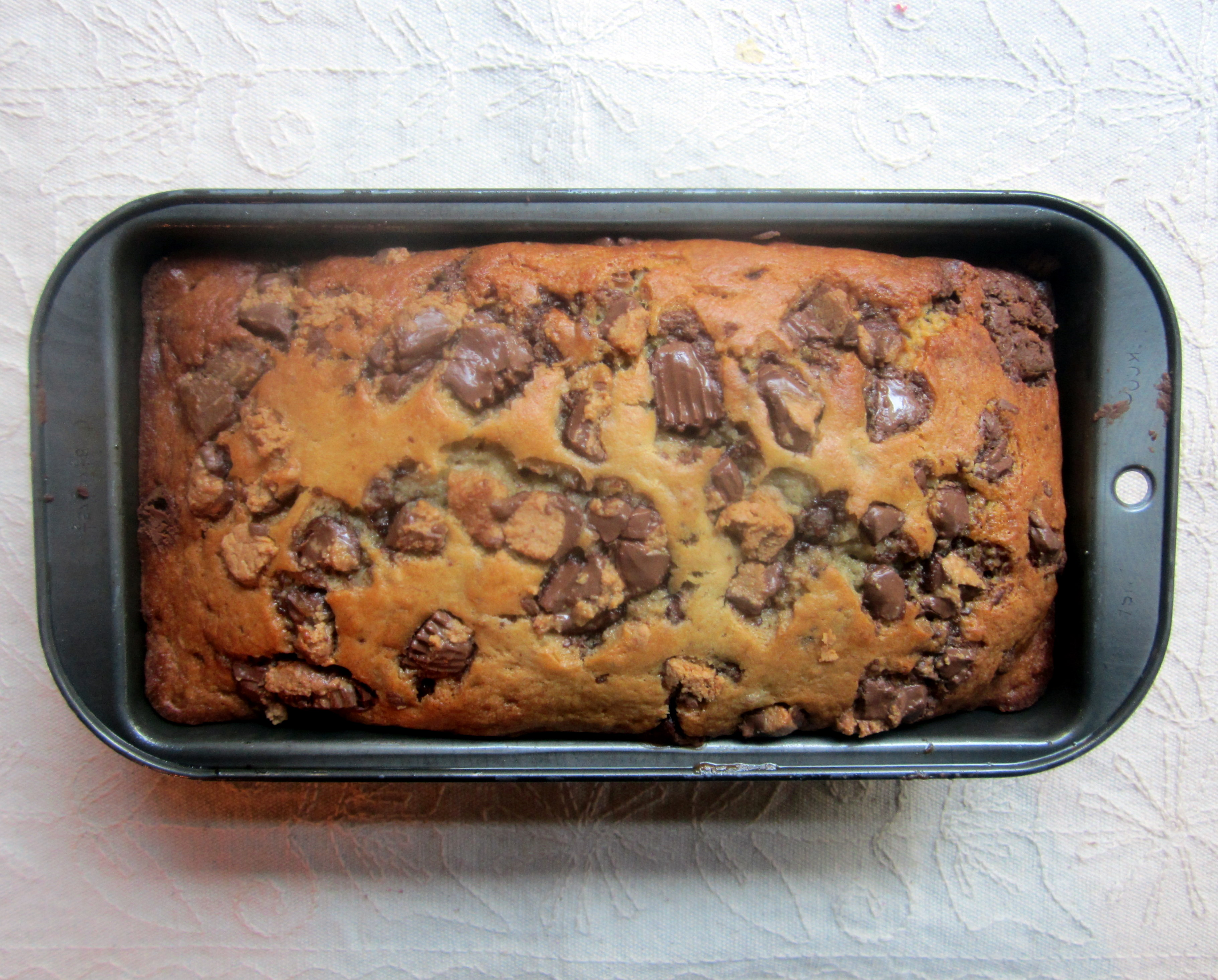 Peanut Butter Cup Banana Bread Ambitious Kitchen