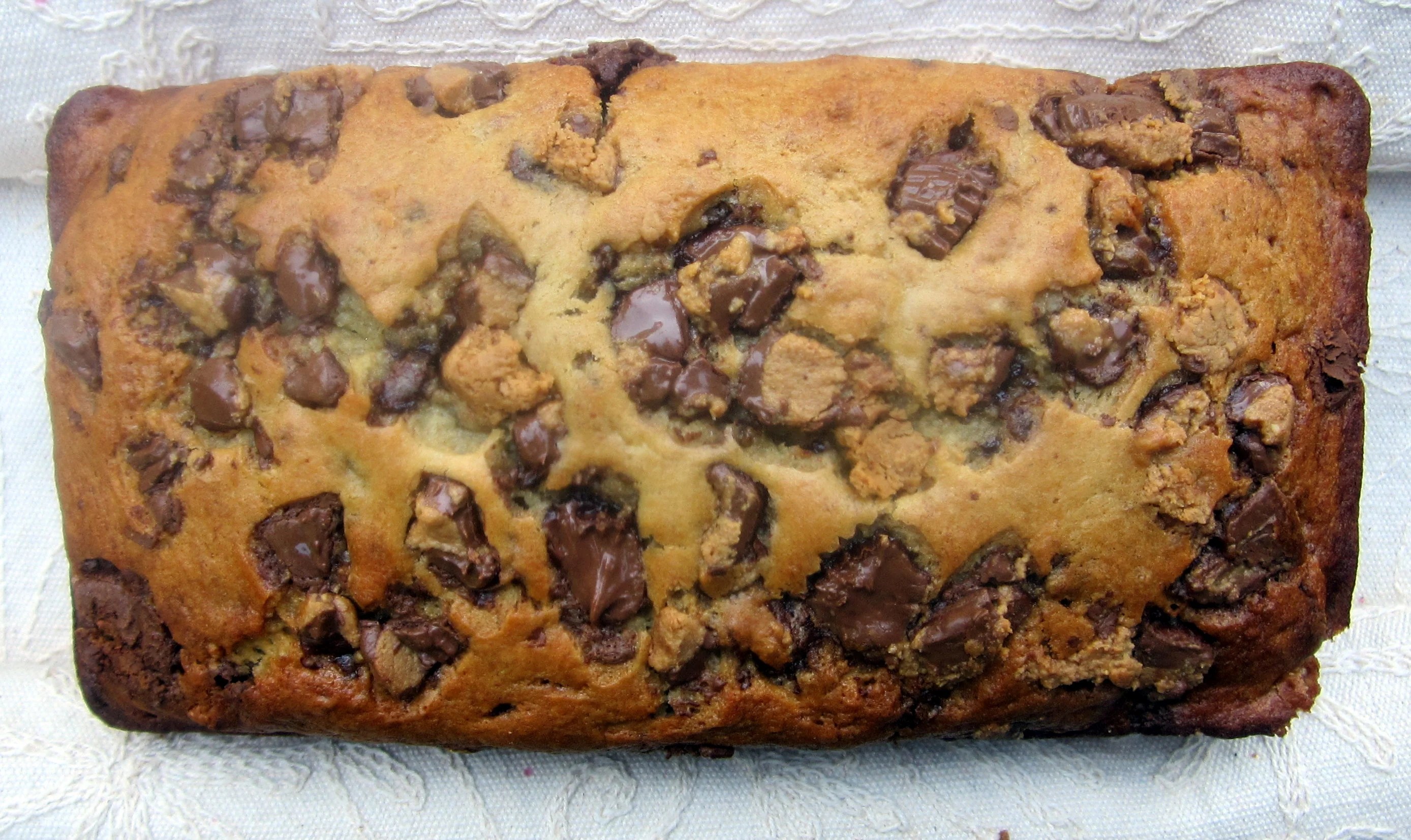 Peanut Butter Cup Banana Bread Ambitious Kitchen