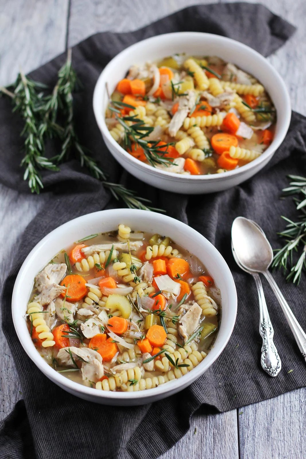 Comforting Slow Cooker Chicken Noodle Soup Ambitious Kitchen