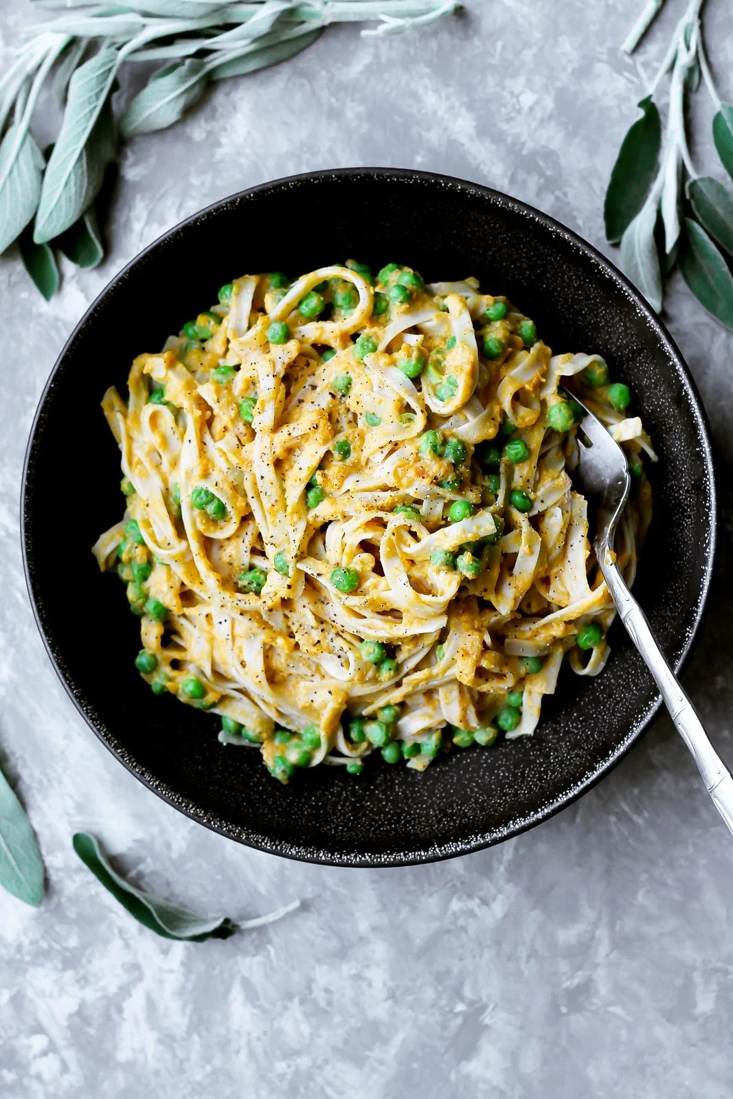 Roasted Butternut Squash Pasta with Peas Ambitious Kitchen