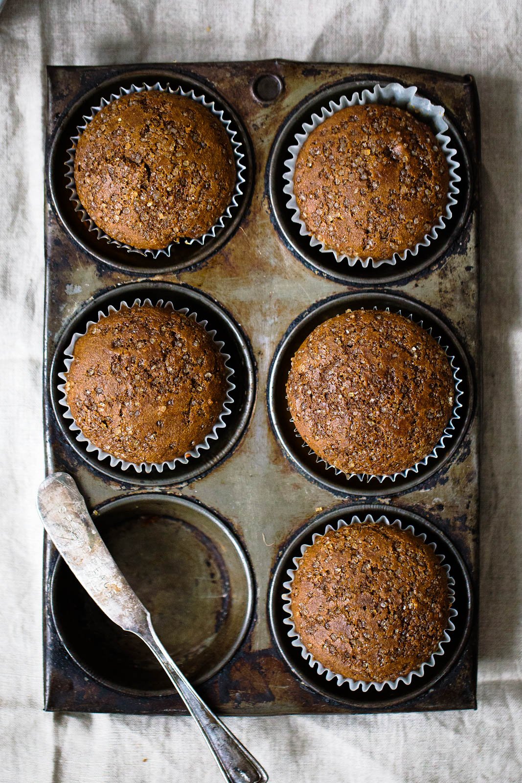 The Best Healthy Gingerbread Muffins Ambitious Kitchen