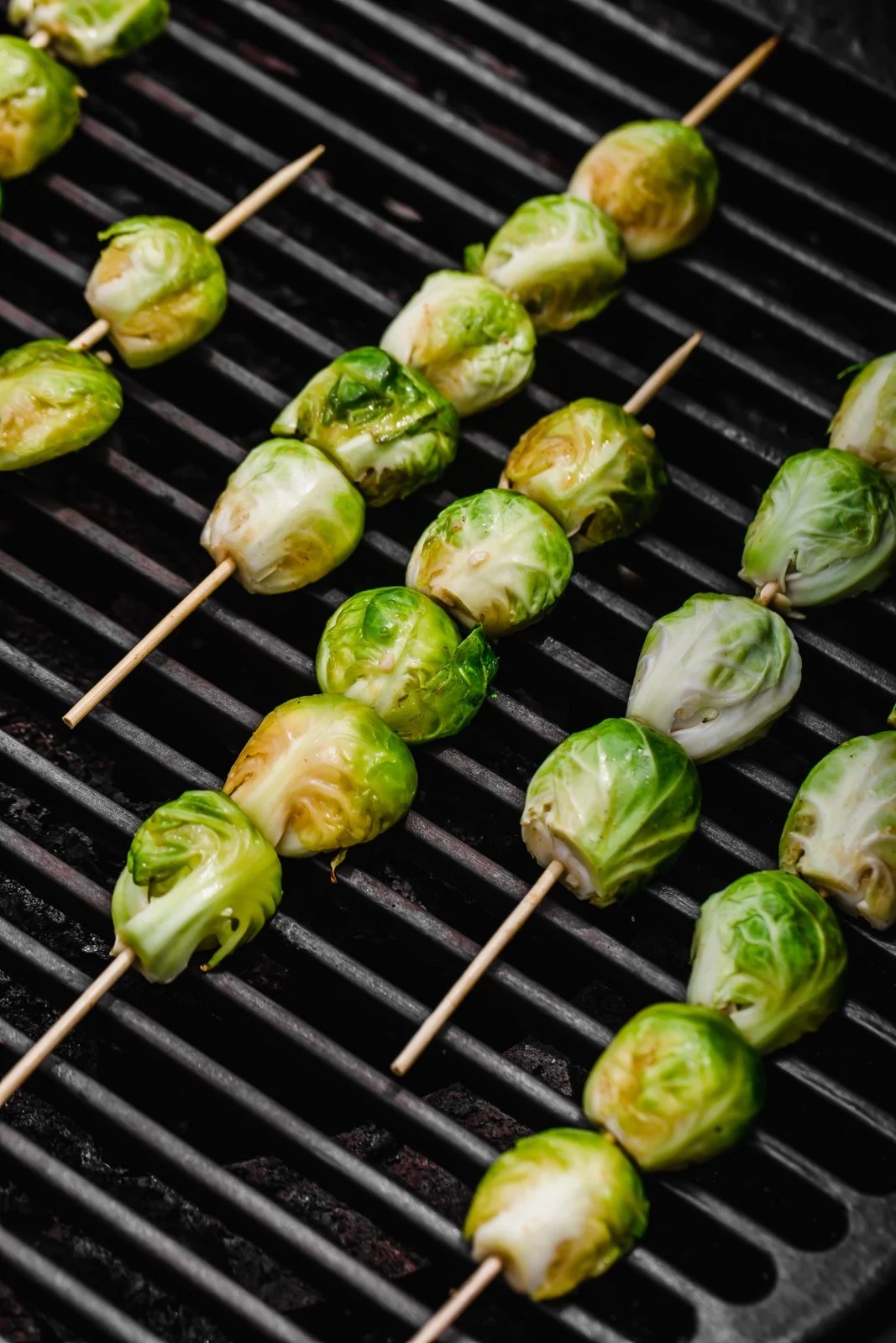 Spicy Maple Dijon Grilled Brussels Sprouts Ambitious Kitchen