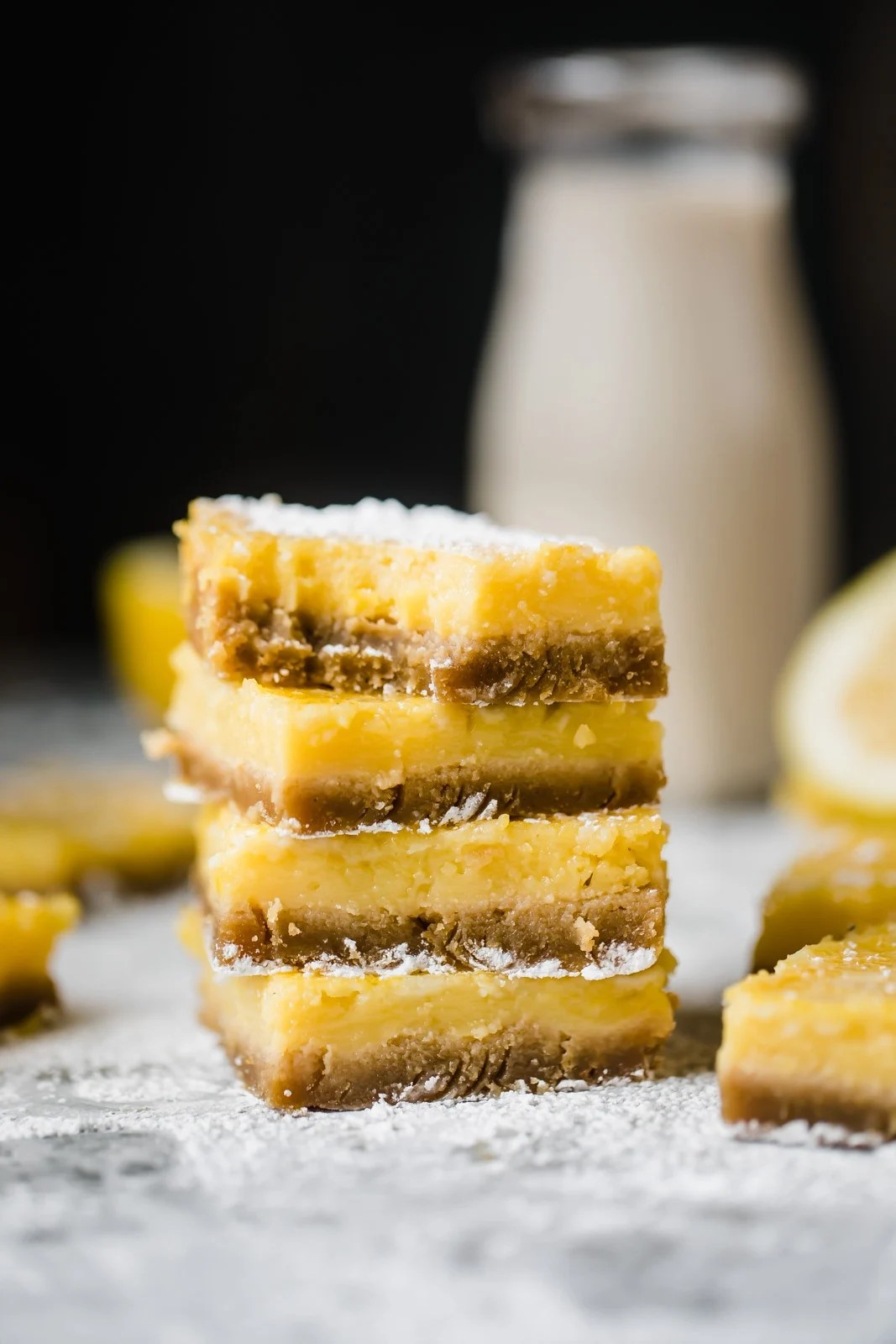 Healthy Lemon Bars (gluten free, dairy free & paleo!) Ambitious Kitchen