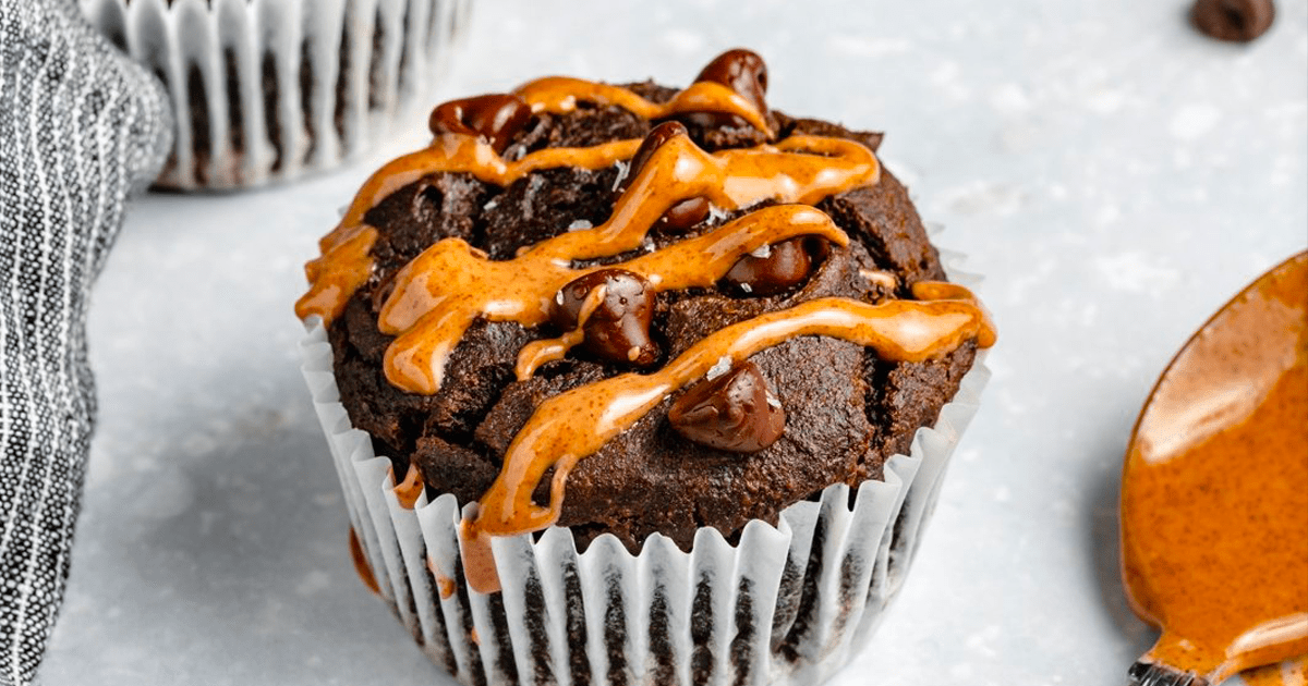 Blender Double Chocolate Spinach Muffins Ambitious Kitchen