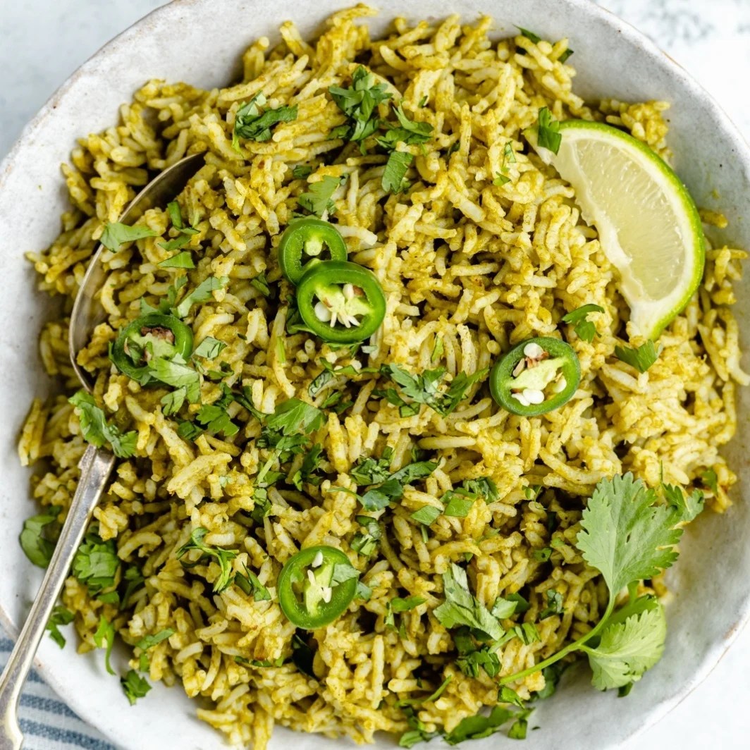 How to Make Green Rice Ambitious Kitchen