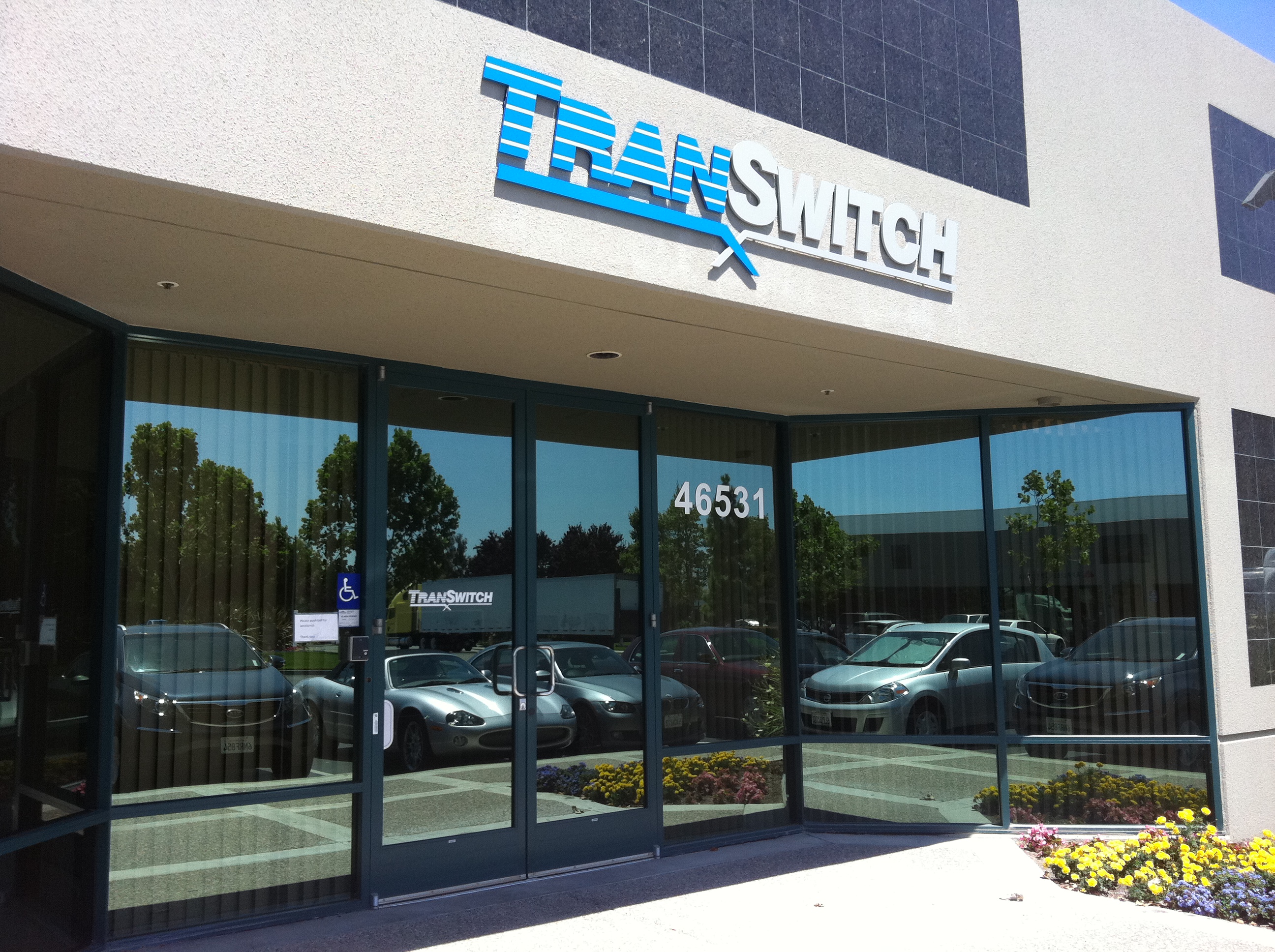 TranSwitch Fremont, CA Amcoe Sign Company