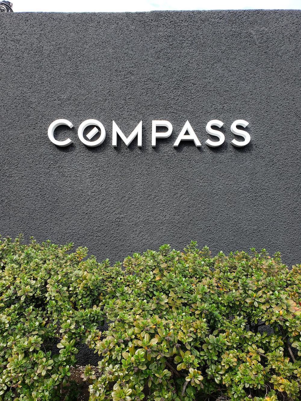 Compass Palo Alto, CA Amcoe Sign Company Golden Gate Sign
