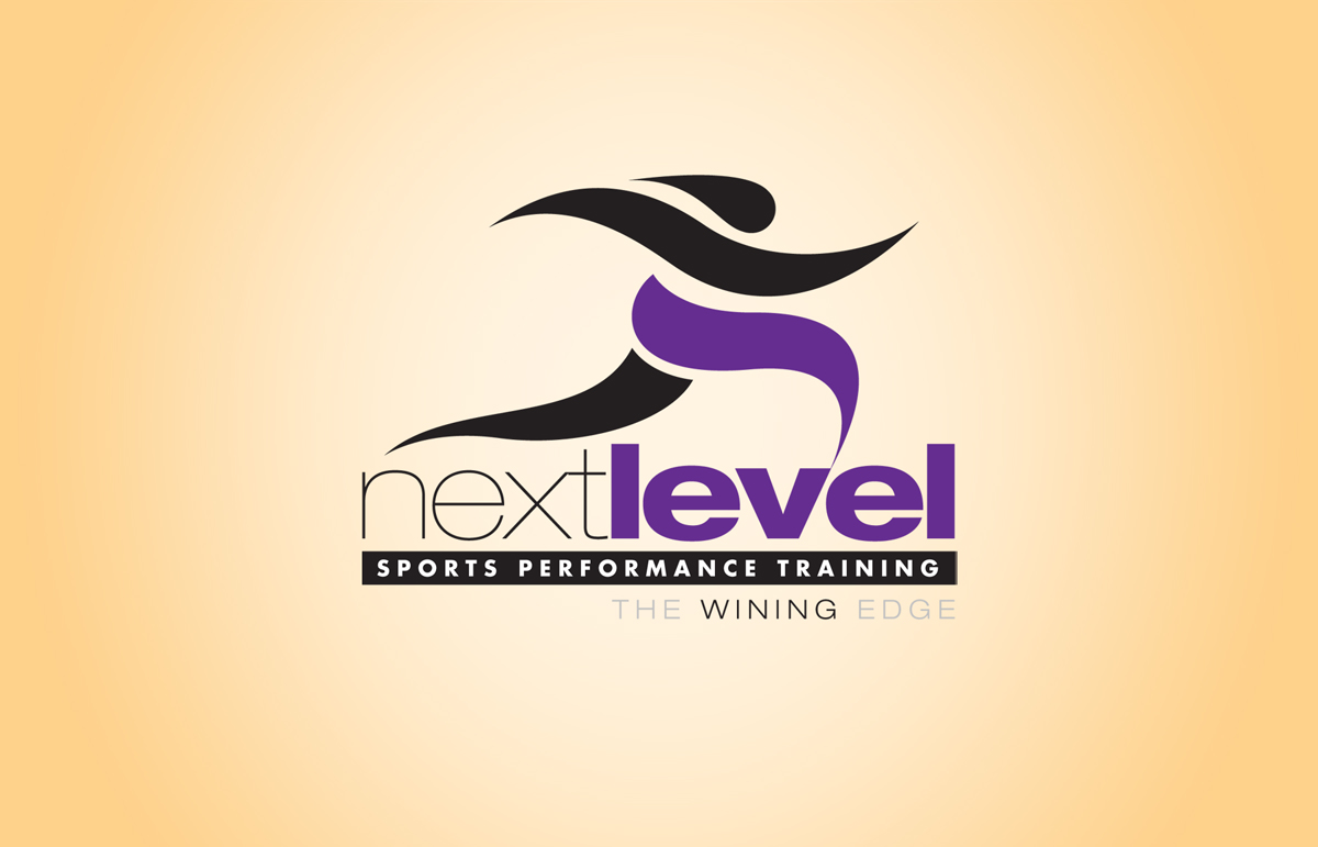Next Level Sports Performance Training Logo AM Creative Group