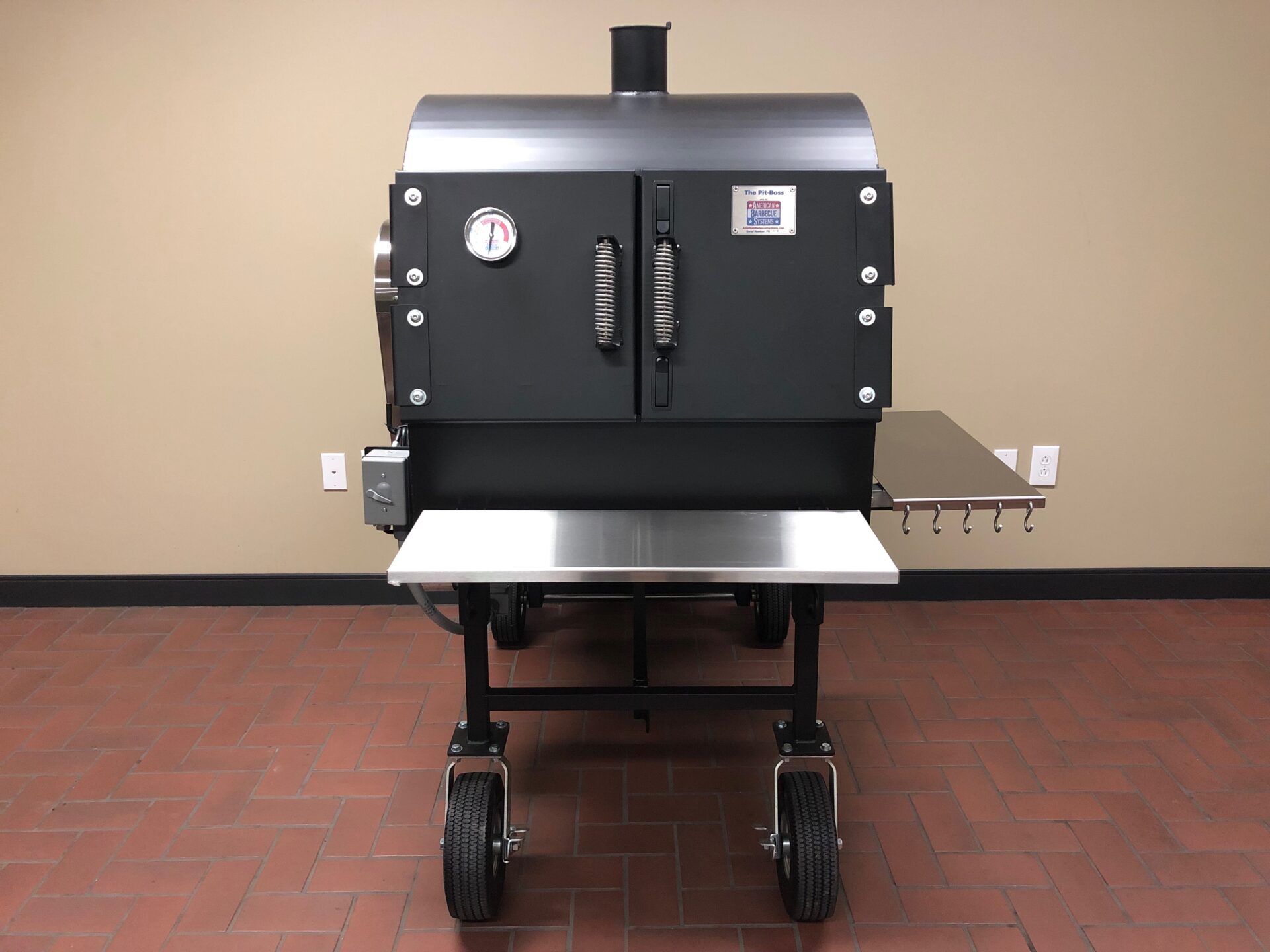 PitBoss with Stainless Rotisserie American Barbecue Systems