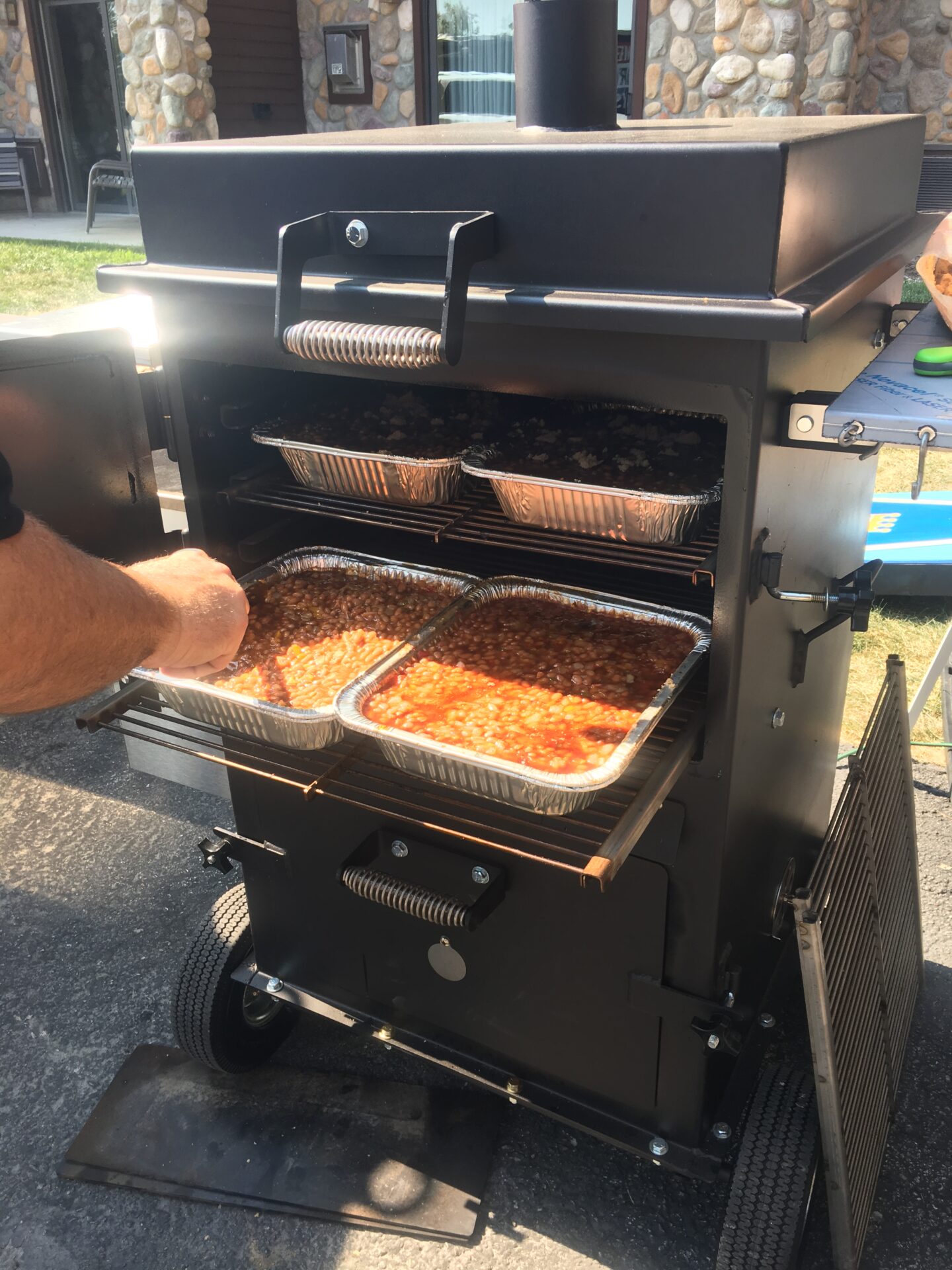 BarBeCube with Stainless Pellet System American Barbecue Systems