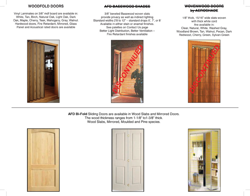 to the American Folding Door Company