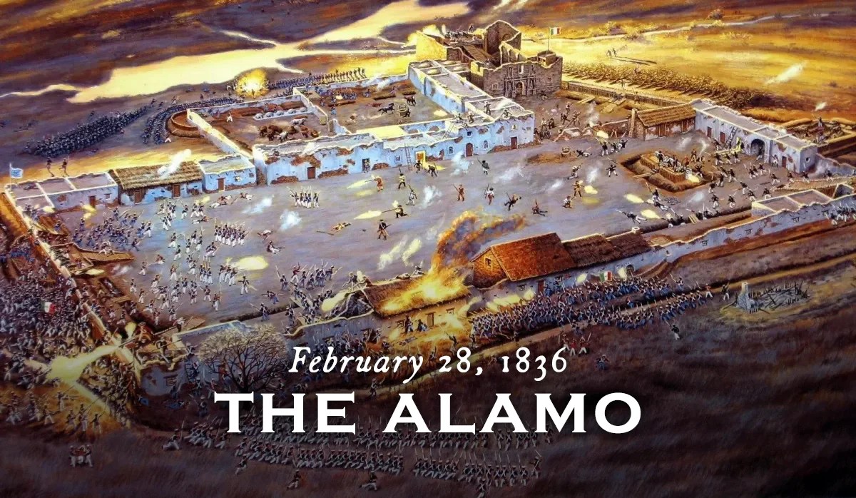 Slag Om De Alamo Kaart