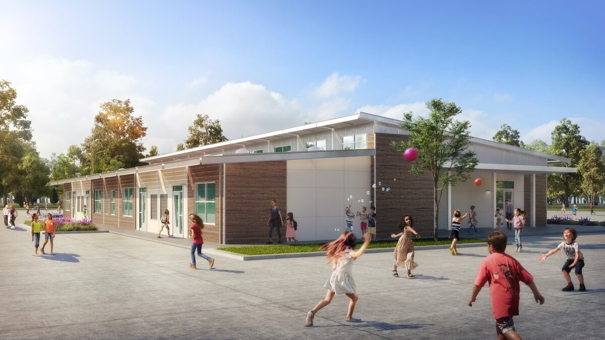 Murray Elementary’s Modular Campus Delivers Two Story Style in One