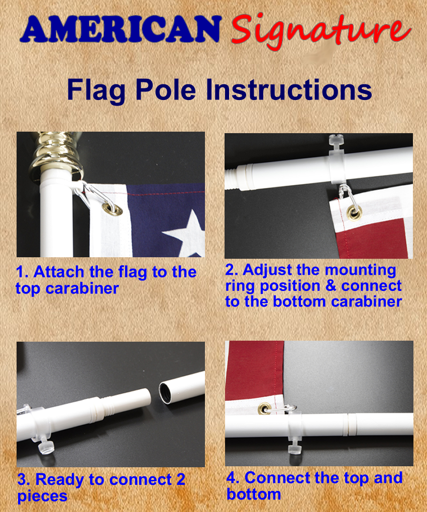 Flagpole Instructions - American Signature Co.