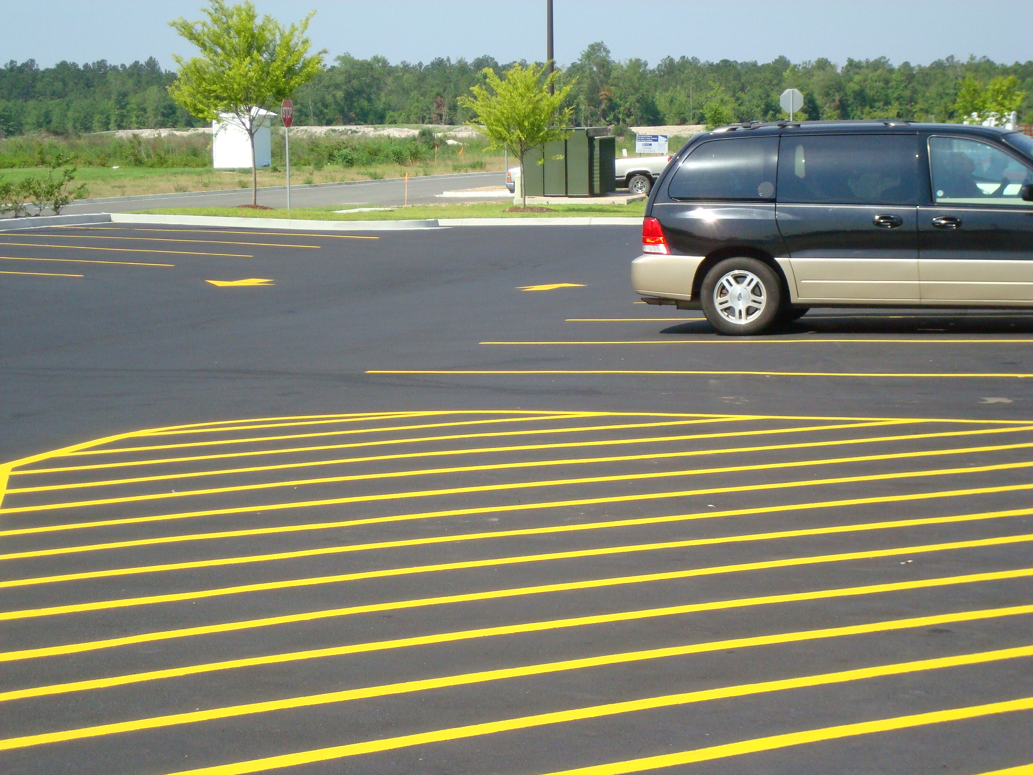 American Spray Tech Parking Lot Striping