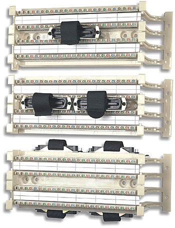 Telco-Connector Pre-Connectorized Wall-Mount 110 Wiring Blocks