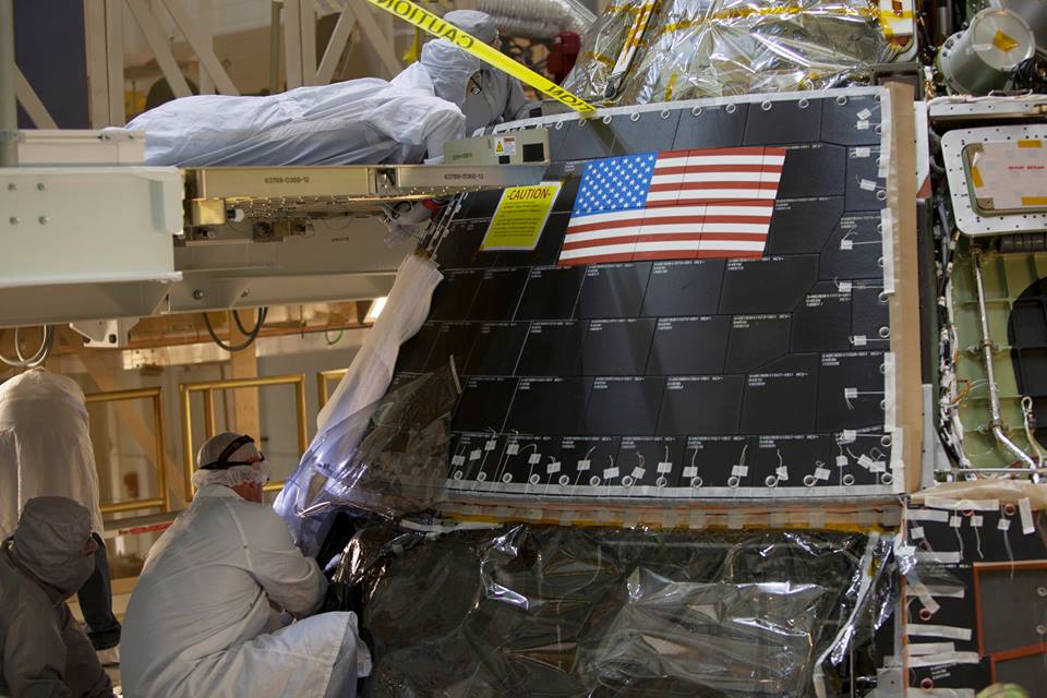 Orion’s Protective Shell of 970 Space Shuttle Thermal Tiles Installed