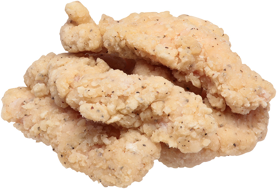 Uncooked (Lightly Dusted) Breaded Chicken Breast Tenders AmeriChicken