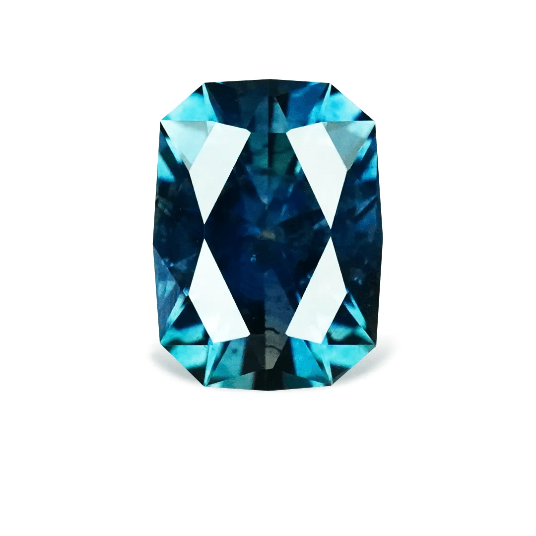 Blue Green Montana Sapphire Divine Radiance 1.37 Carats