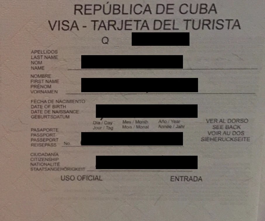 Visa pour Cuba Fautil un visa pour partir à Cuba ? Amérique du Sud