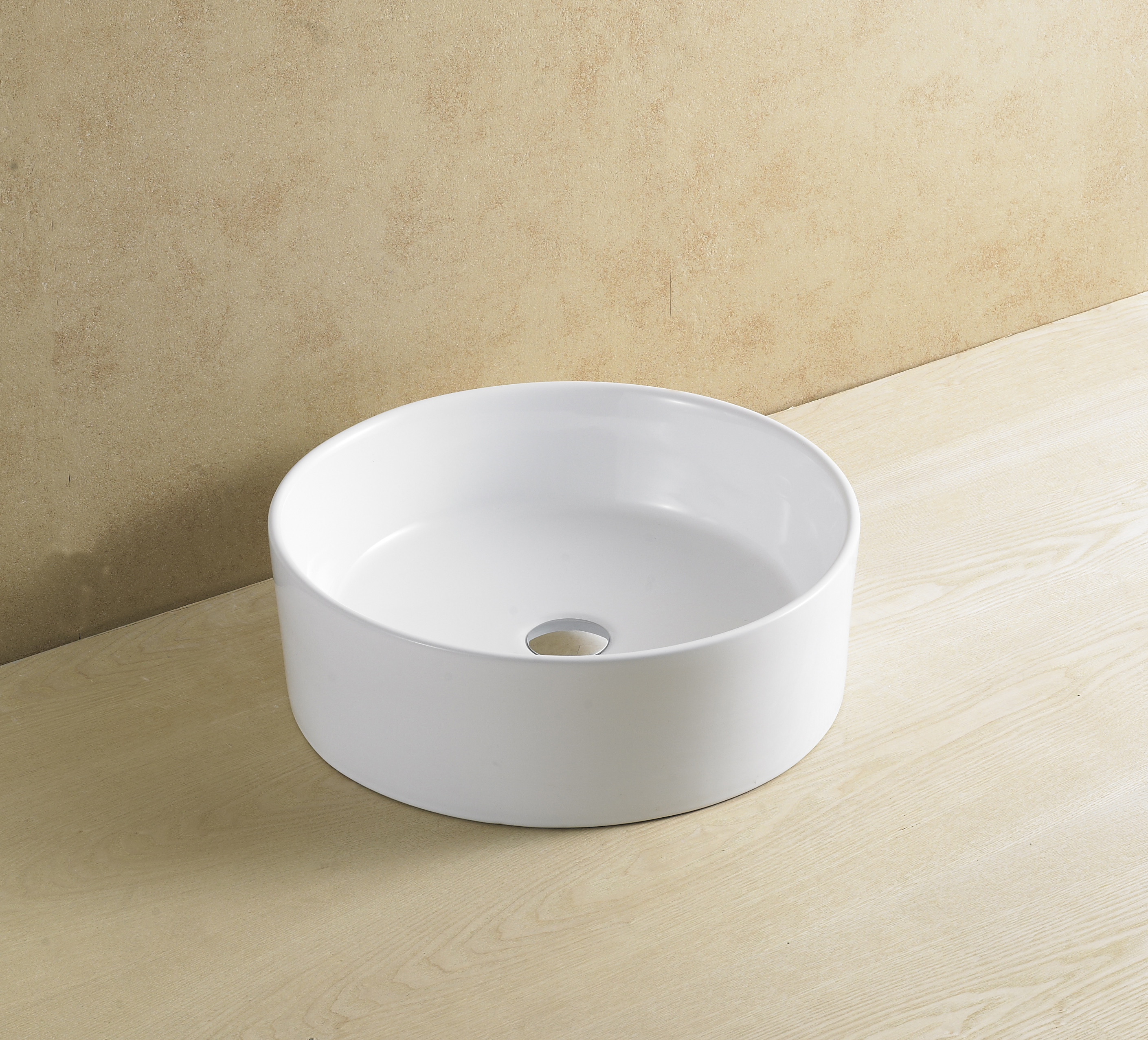 AS211 18" x 18" x 6" Vessel Lavatory Porcelain Sink AmeriSink