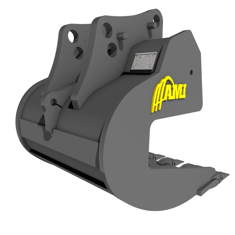 Heavy Duty Slab Bucket AMI Attachments