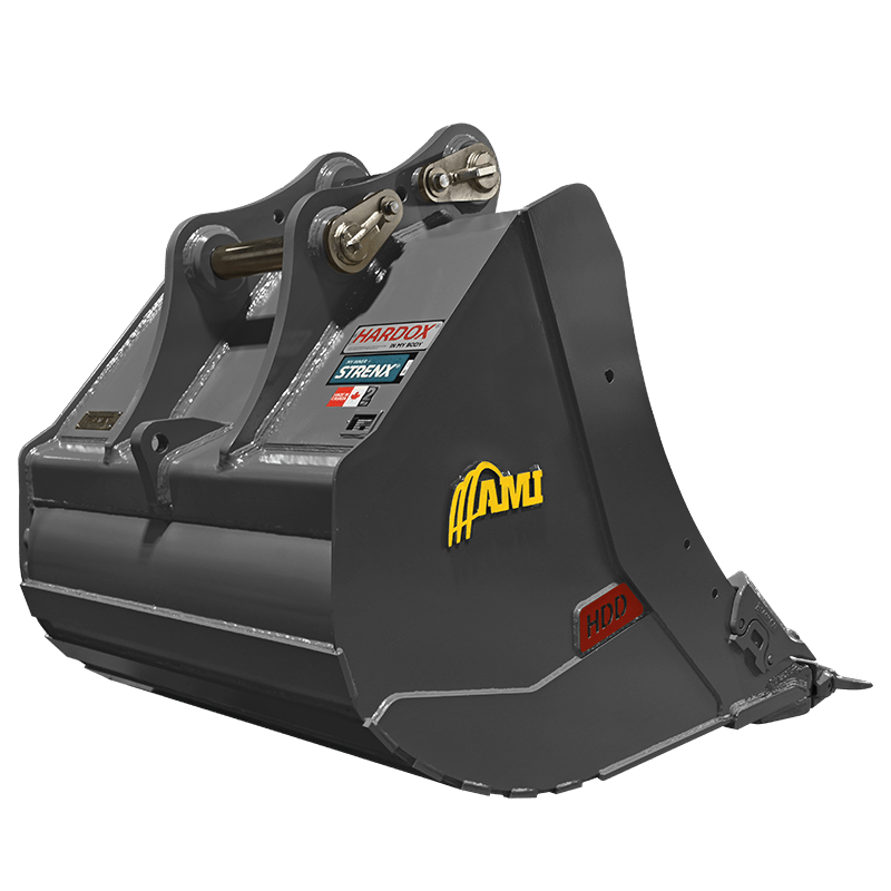 High Capacity Heavy Duty Digging Bucket Spade Tooth AMI Attachments